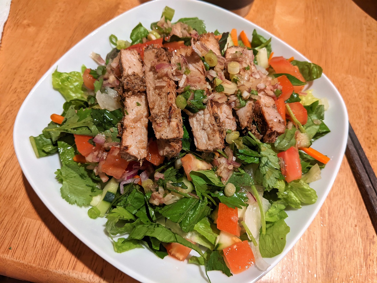 thai pork salad