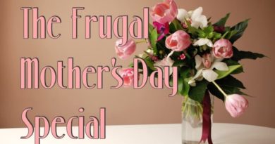 frugal mother's day